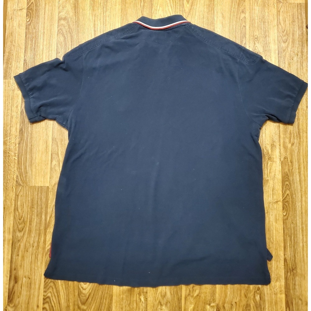 Vtg Polo Ralph Lauren Shirt Men 3XB Blue Big Pony Short Sleeve Preppy USA - Picture 3 of 7